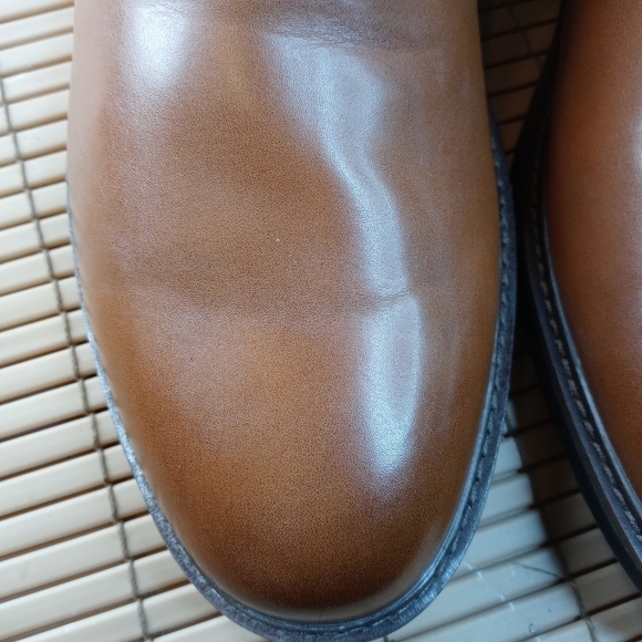 Unlisted by Kenneth Cole men\'s sz 12D brown pull on Chelsea Beatles chukka boot. main image 10